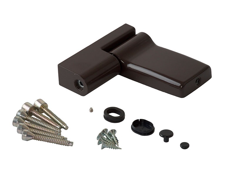 Петля JOCKER 17,5, корич. (RAL 8019 - A). Рис. 1