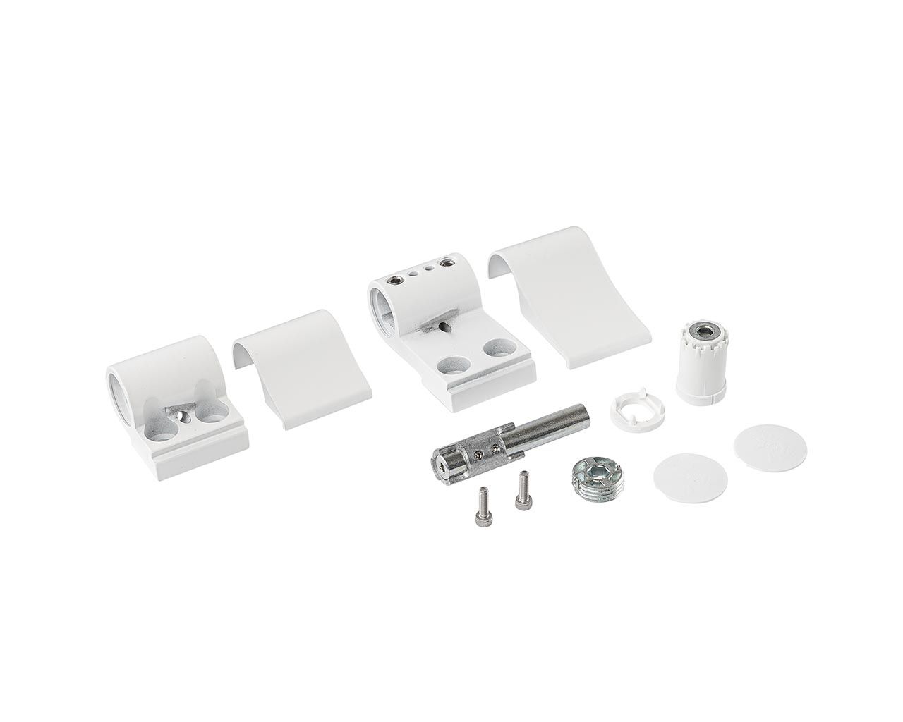 Петля JOCKER ALU 2SK 2-х секционная, межосевое 67, белая RAL9016. Рис. 1