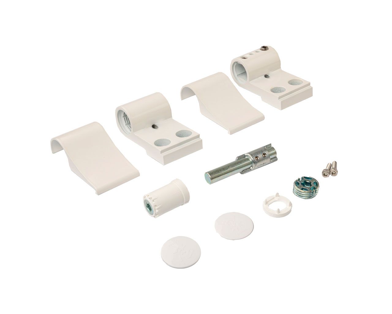 Петля JOCKER ALU 2SK 2-х секционная, межосевое 93, белая RAL9016. Рис. 1