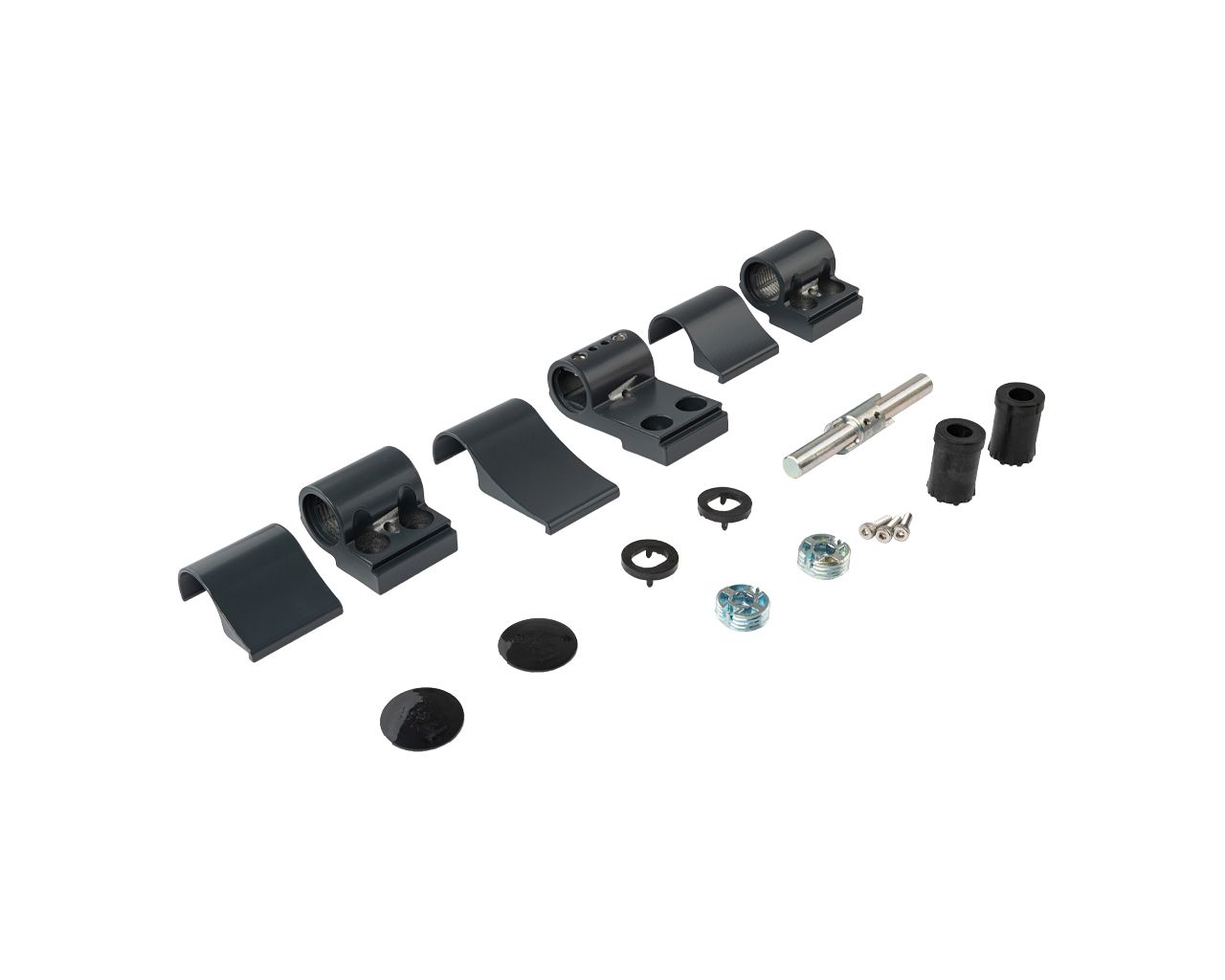 Петля JOCKER ALU 3SK 3-х секционная, межосевое 67, антрацит 7016 матовый. Рис. 1