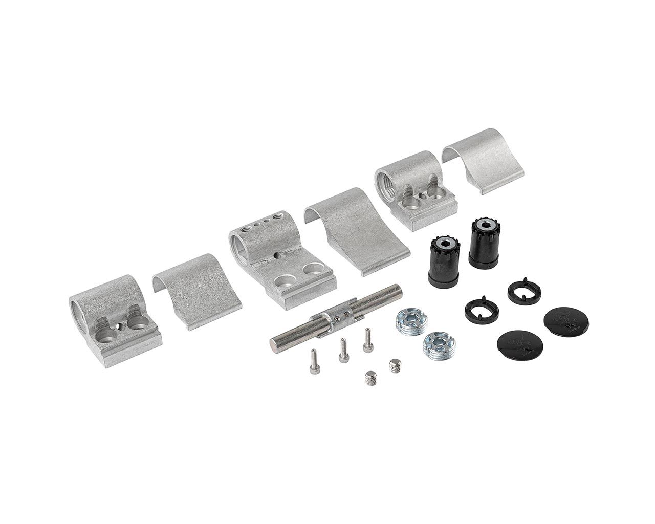 Петля JOCKER ALU 3SK 3-х секционная, межосевое 67, неокраш.. Рис. 1