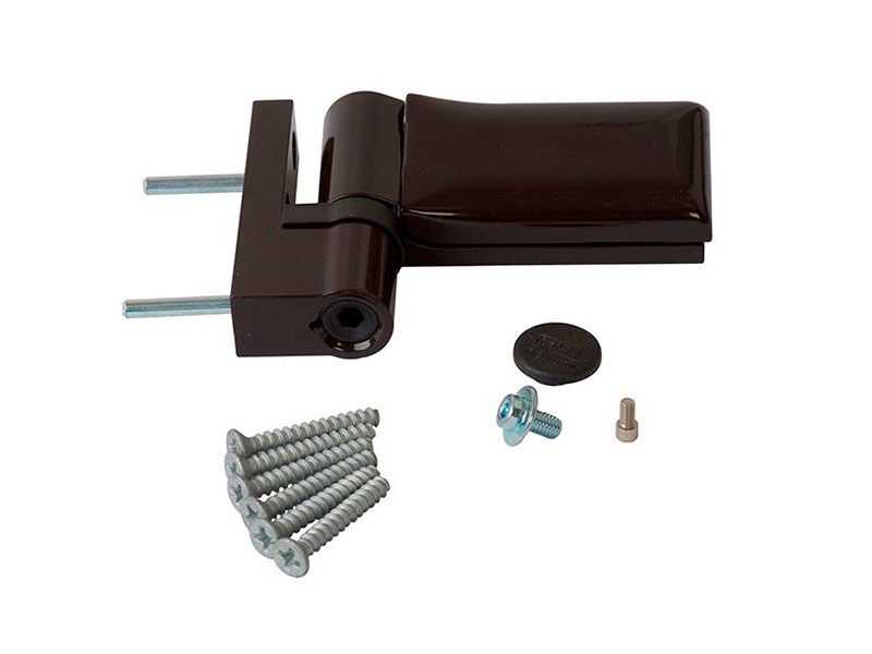 Петля KT-SV  наплав 15-20мм, корич. RAL8077. Рис. 1