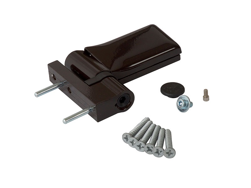 Петля Maxbar KT-EV наплав 15-20мм, Коричневый RAL8077. Рис. 3