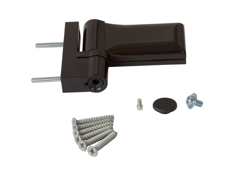 Петля Maxbar KT-EV наплав 18-23мм, Коричневый RAL8077. Рис. 1 Петля Maxbar KT-EV наплав 18-23мм, Коричневый RAL8077. Рис. 1