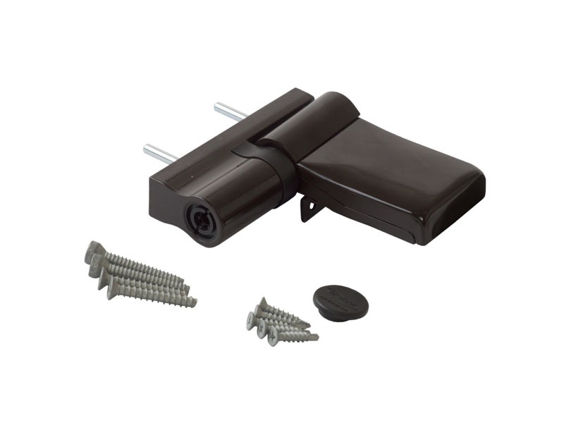 Петля Maxbar KT-N наплав 15-20 мм, Коричневый RAL8077. Рис. 1