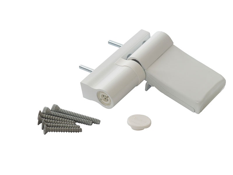 Петля Maxbar KT-N наплав 15-20мм Белый RAL9016. Рис. 1