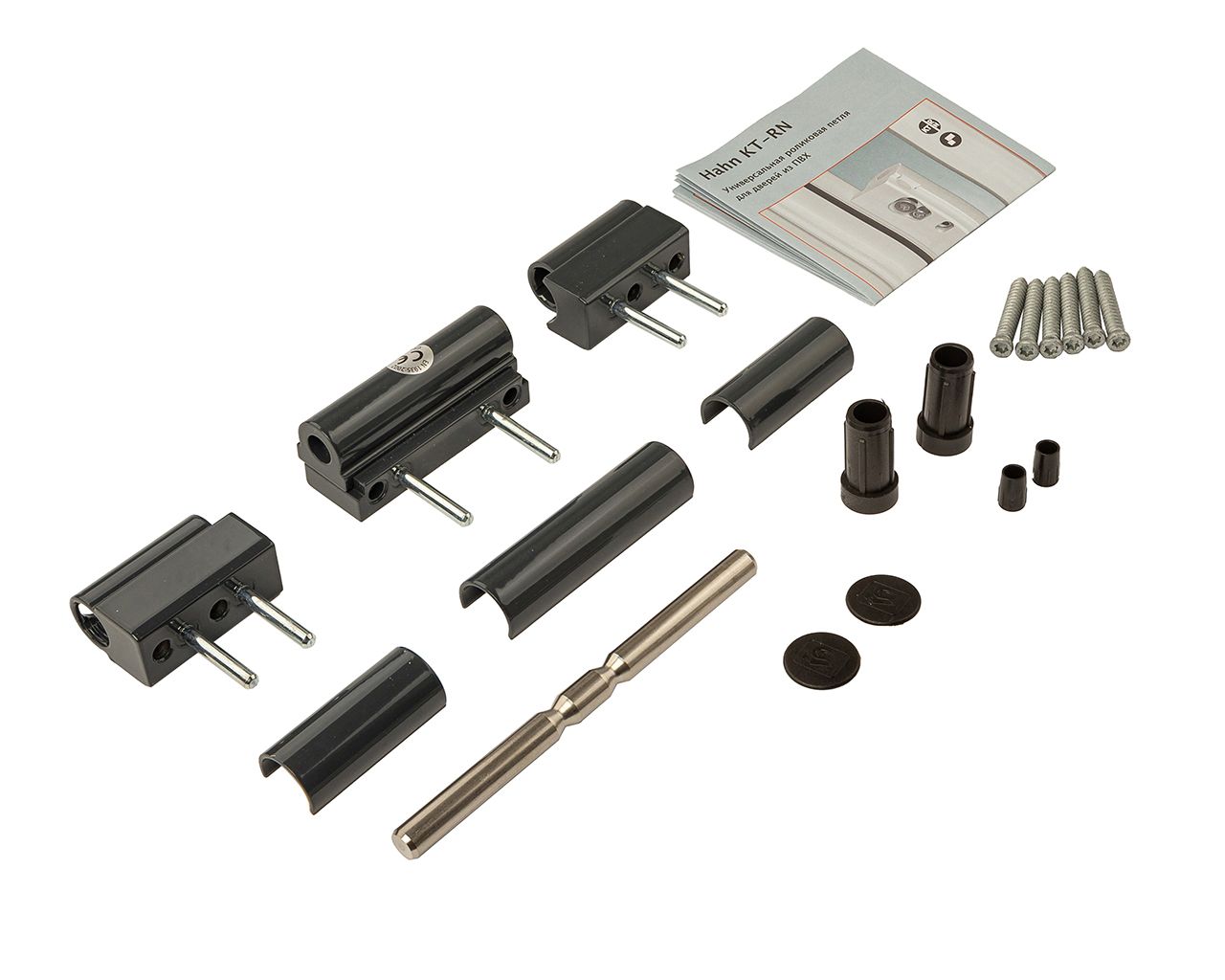 Петля Maxbar KT-RN 3-х секц. 16.5-26 мм на ств. с ПРЯМЫМ наплавом, антрацит RAL7016. Рис. 1 Петля Maxbar KT-RN 3-х секц. 16.5-26 мм на ств. с ПРЯМЫМ наплавом, антрацит RAL7016. Рис. 1