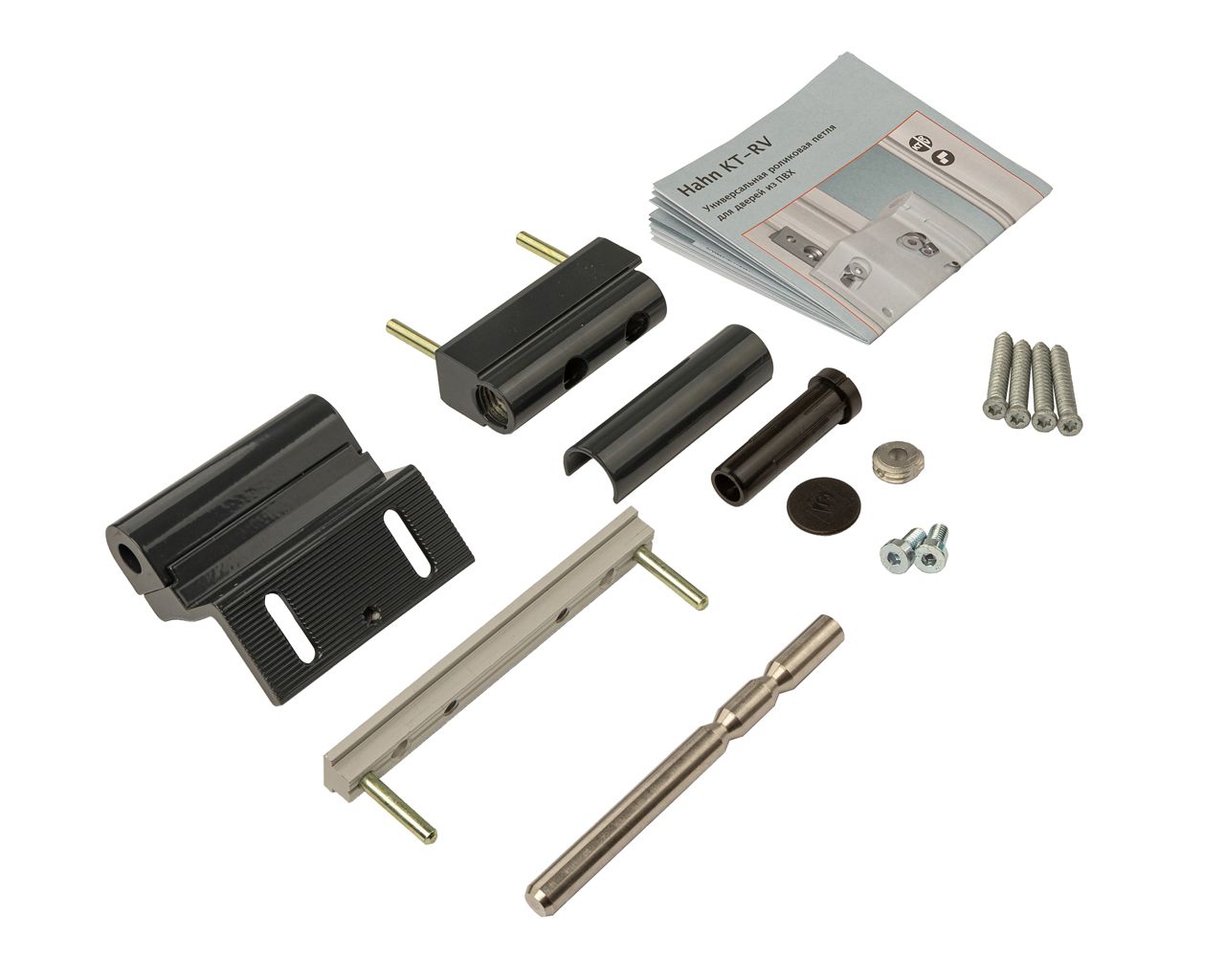 Петля Maxbar KT-RV 2-х секционная 16/3,0мм, антрацит RAL7016. Рис. 2 Петля Maxbar KT-RV 2-х секционная 16/3,0мм, антрацит RAL7016. Рис. 2