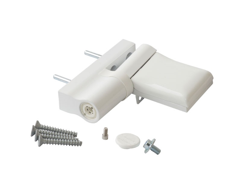 Петля Maxbar KT-SN наплав 15-20мм, Белый RAL9016. Рис. 1