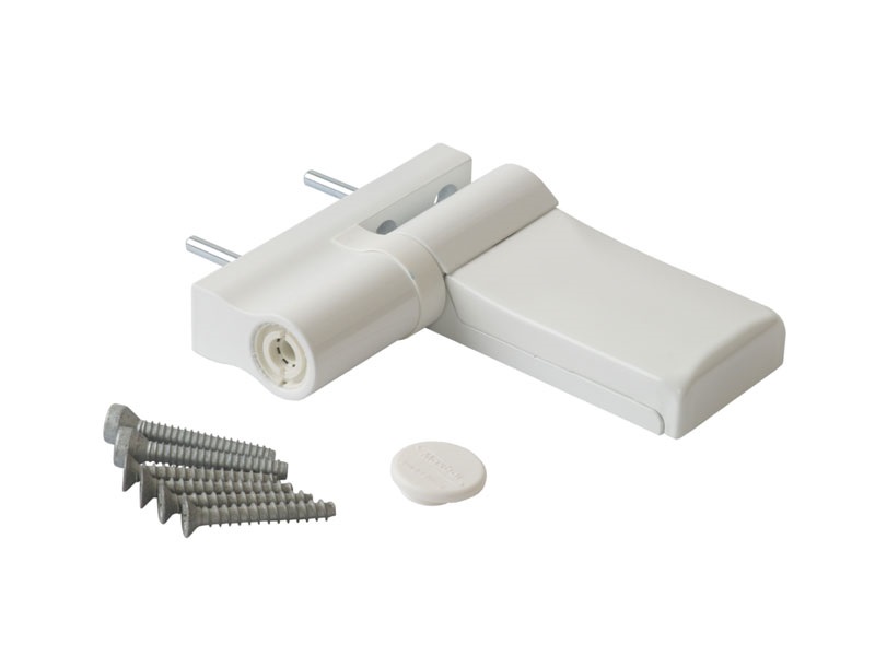 Петля Maxbar KT-V наплав 15-20 мм, Белый RAL9016. Рис. 1