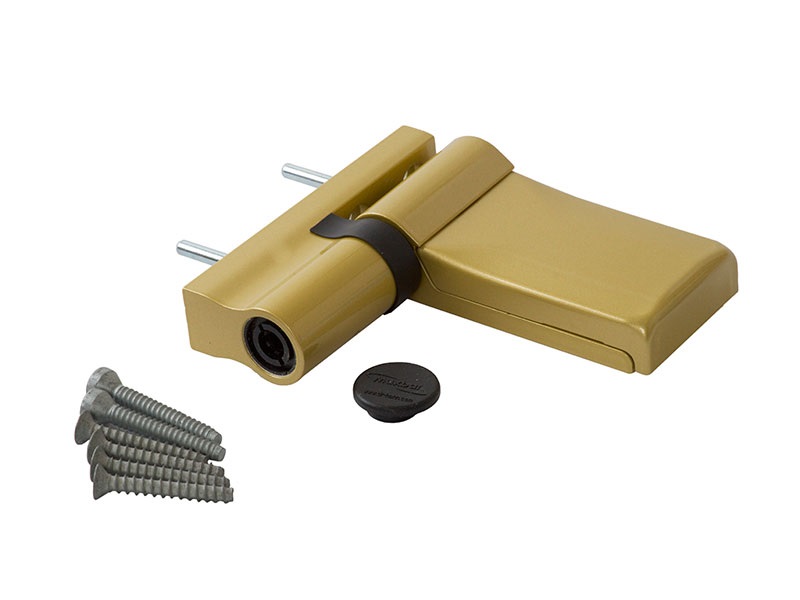 Петля Maxbar KT-V наплав 15-20 мм, Золото матовое. Рис. 1