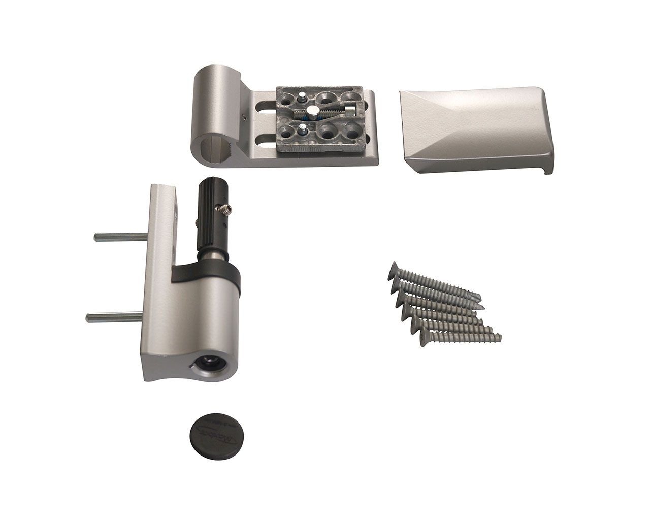 Петля Maxbar KT-V наплав 15-20мм, Серебристый матовый. Рис. 2