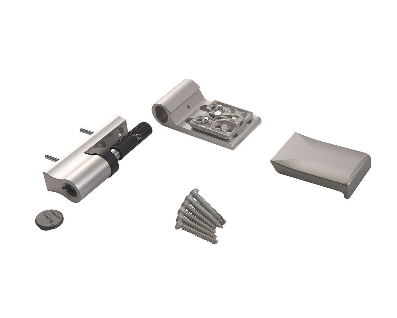 Петля Maxbar KT-V наплав 15-20мм, Серебристый матовый. Рис. 3