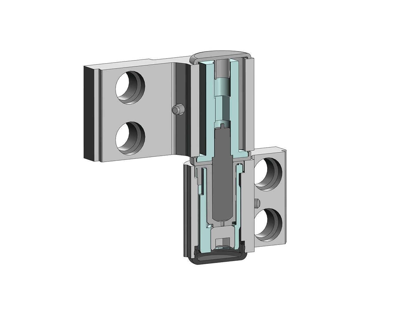 Петля Palermo, 2-х секц., втулочная, м/о 62, без крепл., неокрашенная. Рис. 3