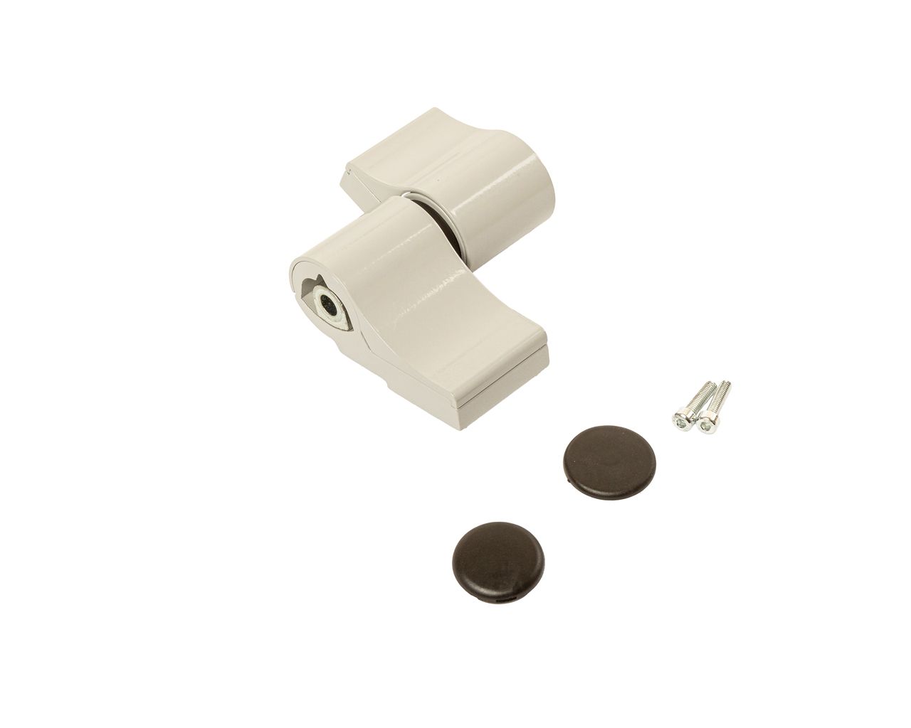 Петля Palermo, 2-х секц., втулочная, м/о 62, без крепл., серебр. RAL9006. Рис. 1