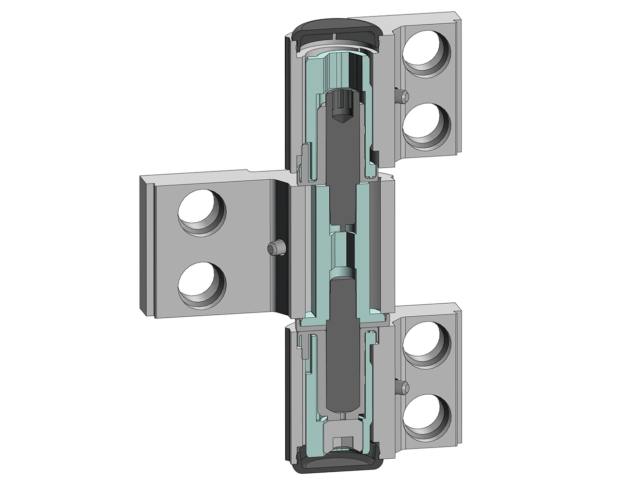 Петля Palermo, 3-х секц., втулочная, м/о 62, без крепл., неокрашенная. Рис. 3 Петля Palermo, 3-х секц., втулочная, м/о 62, без крепл., неокрашенная. Рис. 3