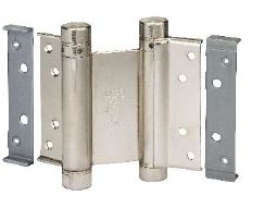 Петля барная 150 мм. для деревянных дверей до 63 кг., никелированная сталь (2 петли в комплекте). Рис. 1