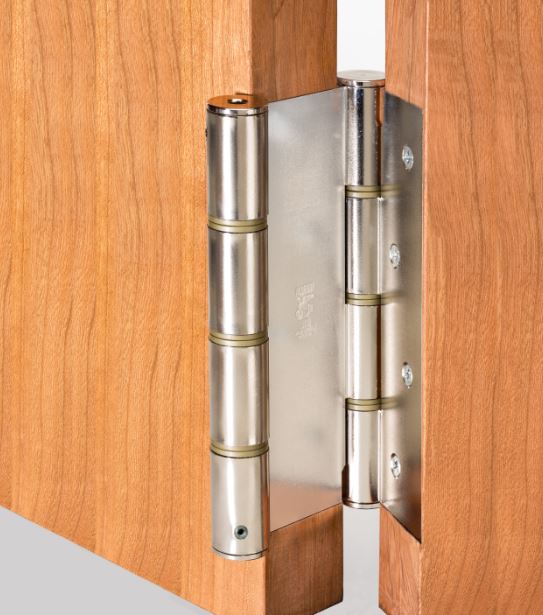 Петля барная 175 мм, для деревянных дверей шириной 37-50 мм, весом до 43 кг, сталь, цвет никель (2 петли в комплекте). Рис. 2