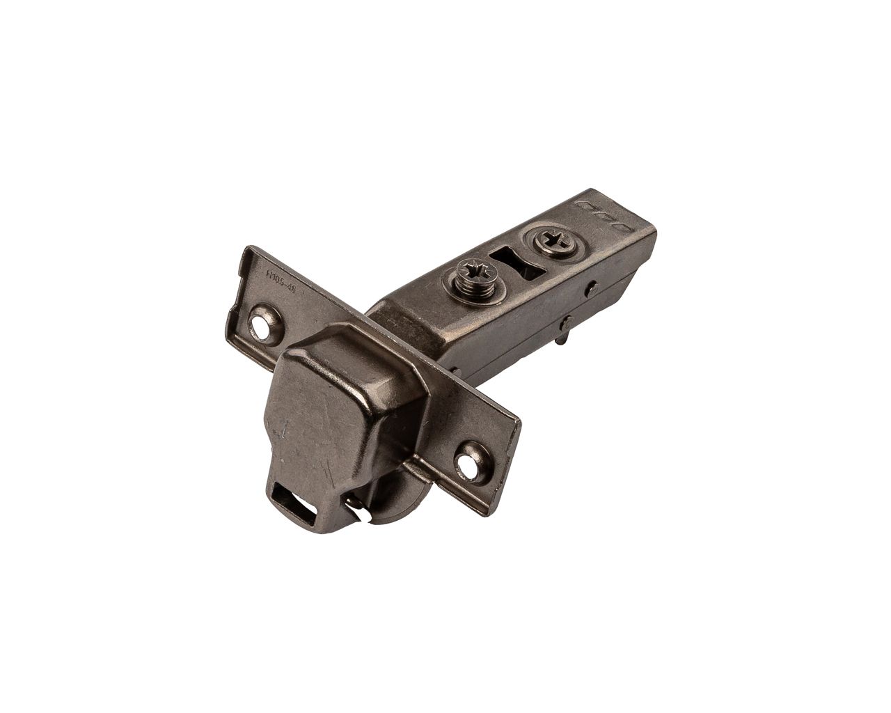 Петля для Накладных дверей Alphalux Titan Clip-On, Soft-Close, угол открывания 100°, 48мм, чашка 35 мм, титан. Рис. 3