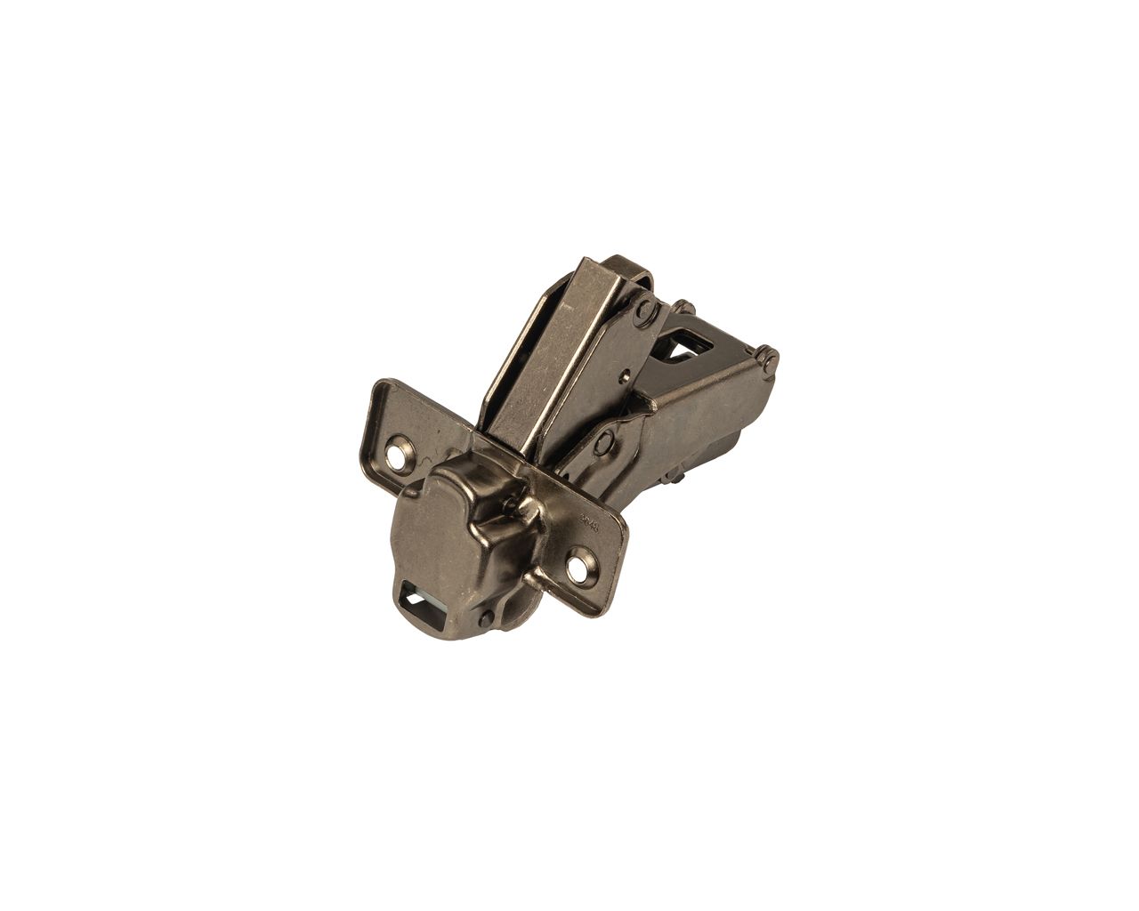 Петля для накладных дверей Firmax Smartline, Clip On, Soft-Close,угол открывания 155°, 48мм, 35 мм чашка, черный никель. Рис. 2 Петля для накладных дверей Firmax Smartline, Clip On, Soft-Close,угол открывания 155°, 48мм, 35 мм чашка, черный никель. Рис. 2