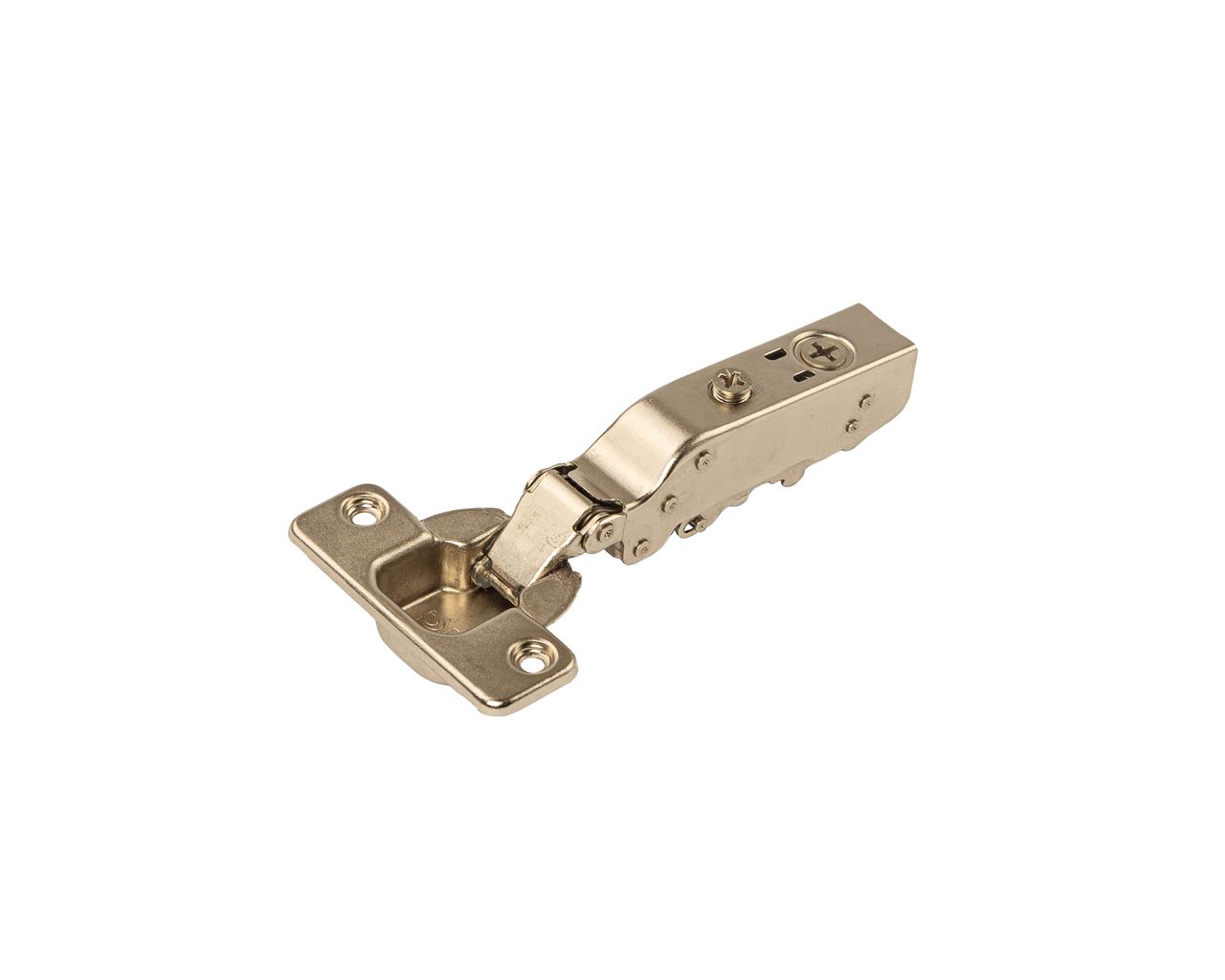 Петля для толстых накладных дверей 19-35 мм DTC Pivot Star Anyway Clip-on, с доводчиком, угол открывания 95гр., 48мм. Рис. 1