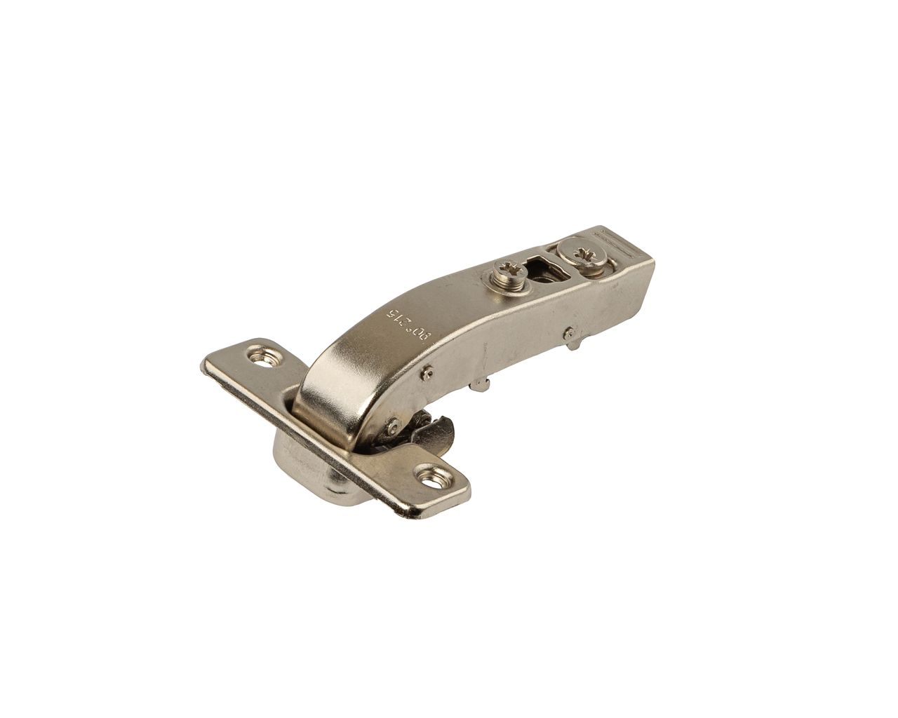 Петля для угловых дверей Firmax Click-on 2.0, без доводчика, угол открывания 90гр., 48мм. Рис. 3