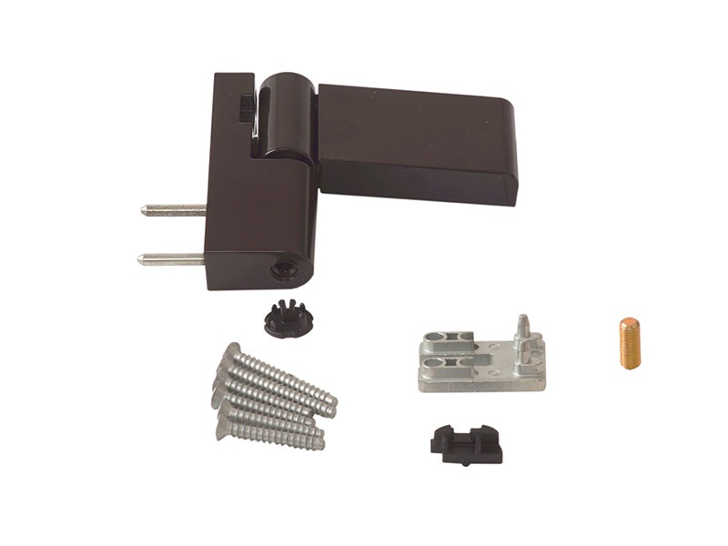 Петля дверная Roto Solid 150 P (110 кг), 17-20,5 мм RAL 8077, Коричневый. Рис. 2