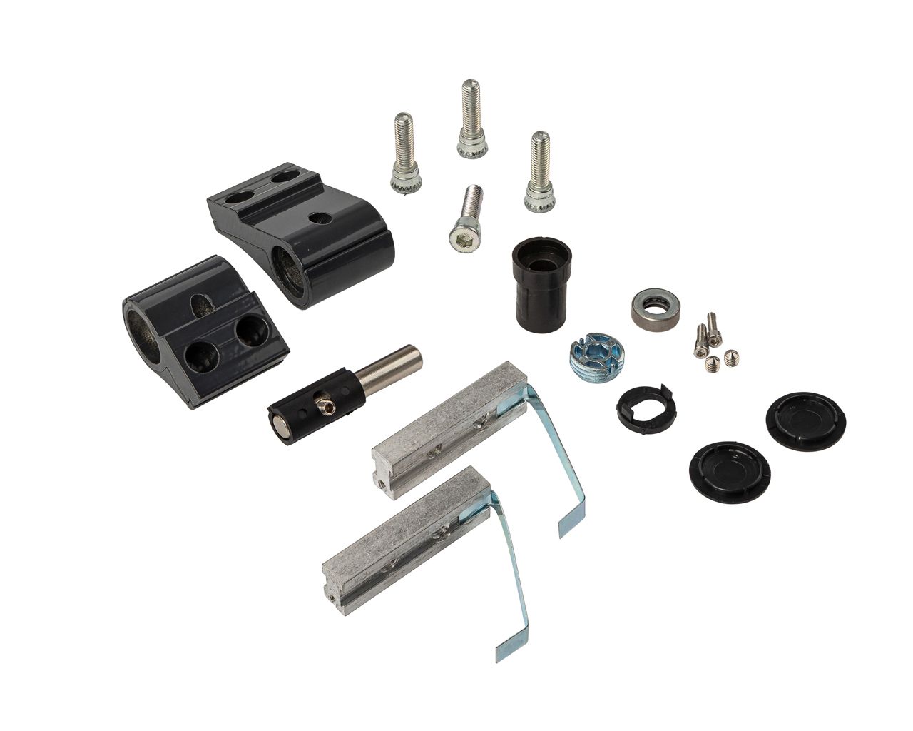 Петля двер. подшип. ELEMENTIS new, 2-х секционная, м/о 67, креп. на хол. профиль, антрацит 7016. Рис. 2 Петля двер. подшип. ELEMENTIS new, 2-х секционная, м/о 67, креп. на хол. профиль, антрацит 7016. Рис. 2