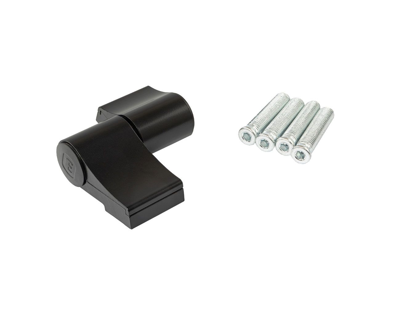 Петля двер. подшип. ELEMENTIS new, 2-х секционная, м/о 67, креп. на тепл. профиль, черн. мат. RAL9005S. Рис. 1 Петля двер. подшип. ELEMENTIS new, 2-х секционная, м/о 67, креп. на тепл. профиль, черн. мат. RAL9005S. Рис. 1