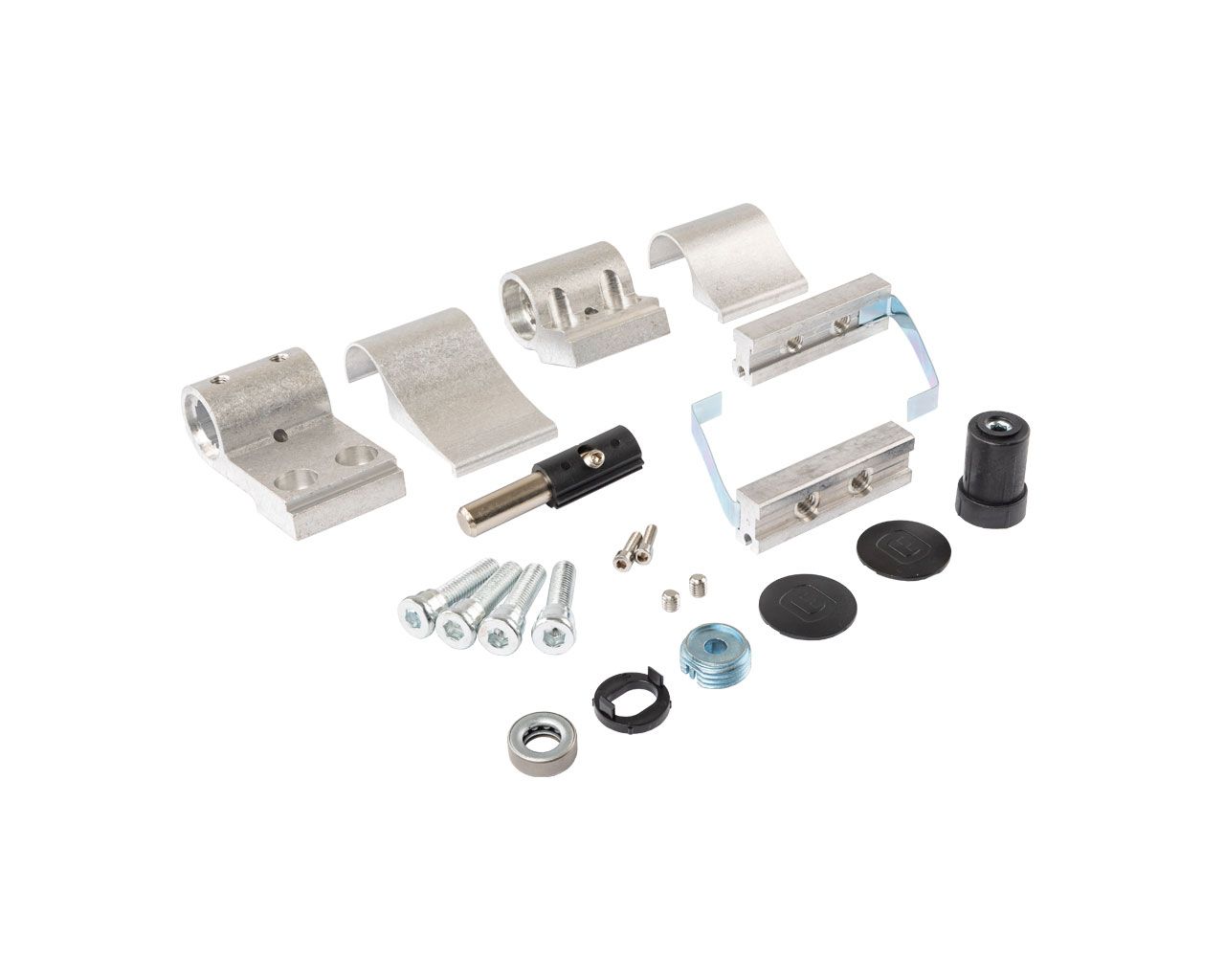 Петля двер. подшип. ELEMENTIS new, 2-х секционная, м/о 67, креп. на хол. профиль, неокрашенная. Рис. 1 Петля двер. подшип. ELEMENTIS new, 2-х секционная, м/о 67, креп. на хол. профиль, неокрашенная. Рис. 1