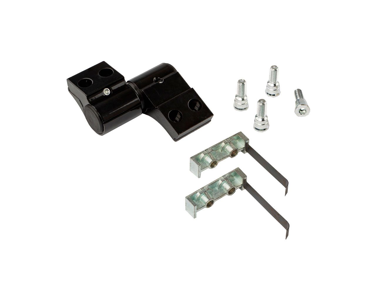 Петля двер.втул. 2-х секц. NEW, м/о 62, крепл. на хол. профиль,  черн. RAL9005. Рис. 2