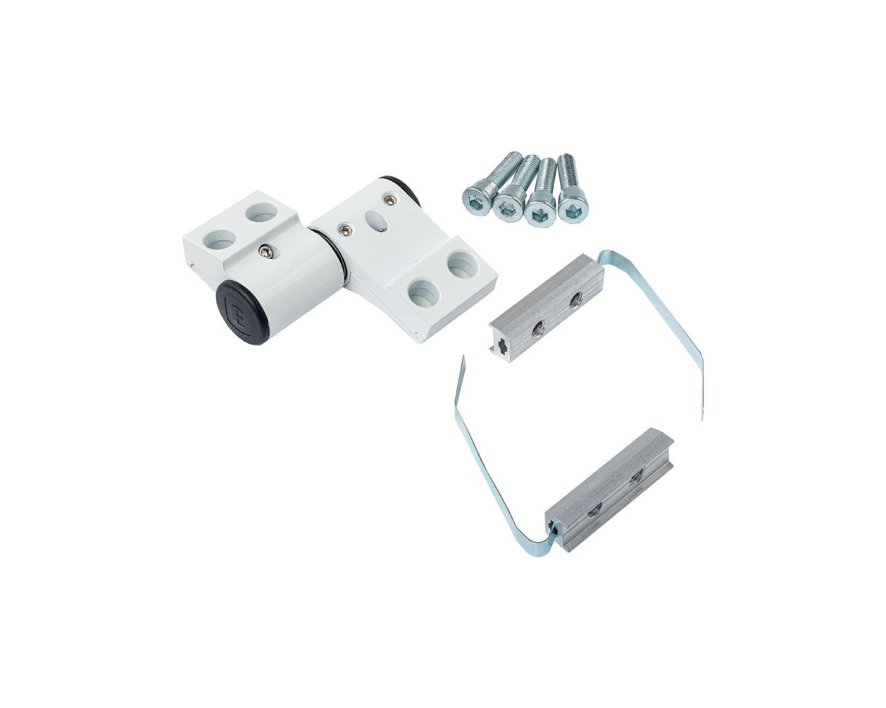 Петля двер. втулочн. ELEMENTIS, 2-х секционная, м/о 63, креп. на хол. профиль, белая RAL9016. Рис. 2