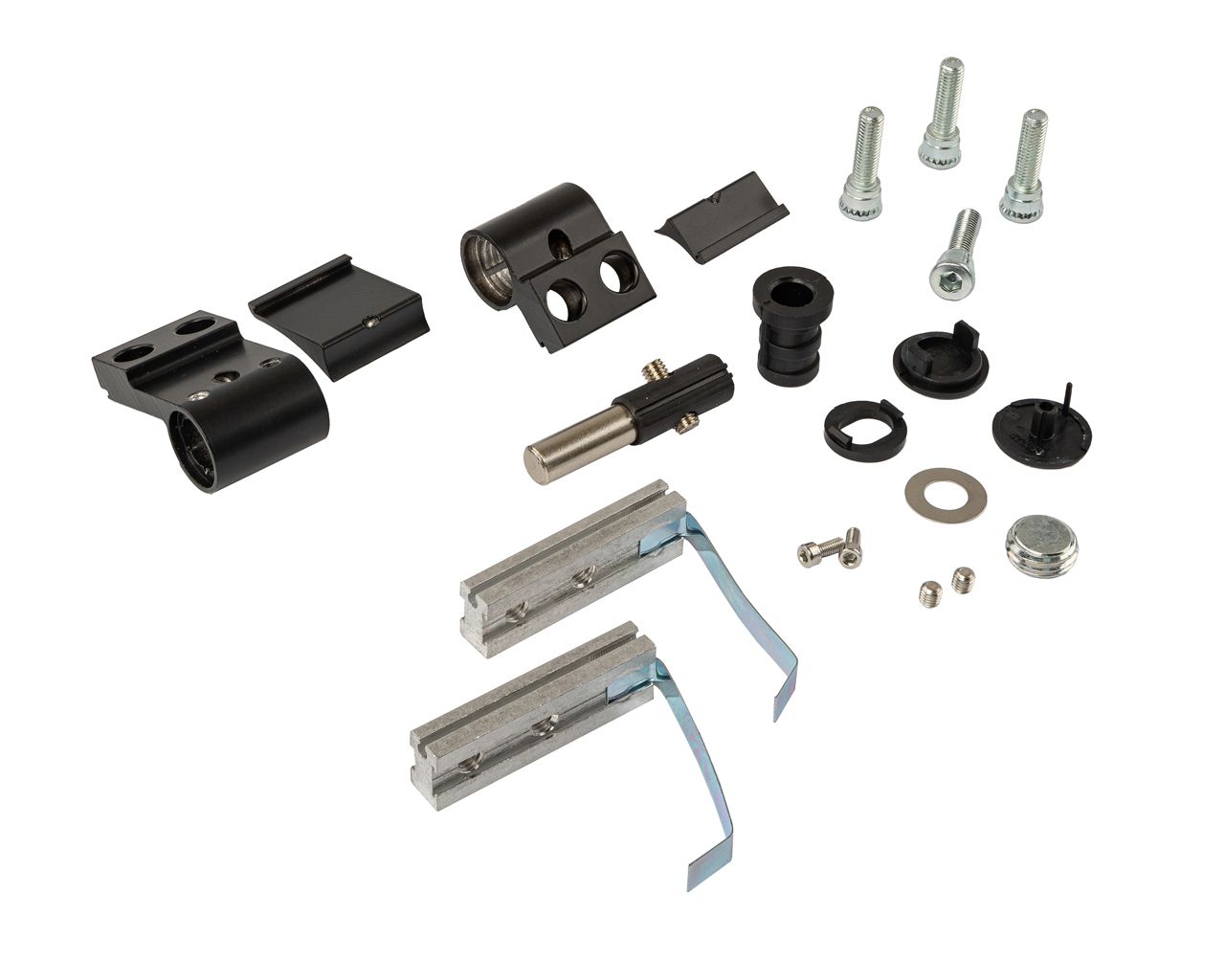 Петля двер. втулочн. ELEMENTIS, 2-х секционная, м/о 63, креп. на тепл. профиль, черн. мат. RAL9005S. Рис. 3