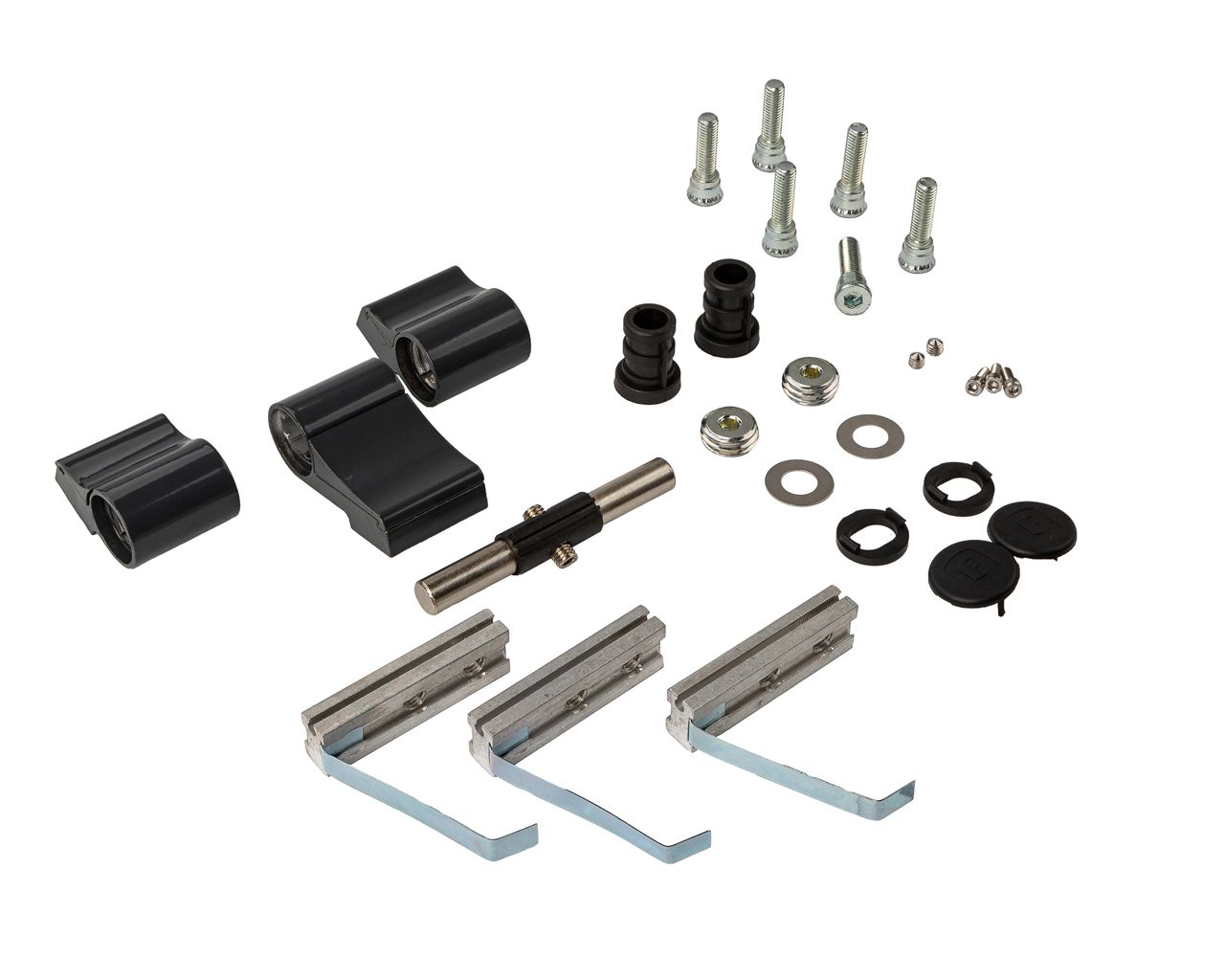 Петля двер. втулочн. ELEMENTIS, 3-х секционная, м/о 63, креп. на хол. профиль, антрацит 7016. Рис. 1 Петля двер. втулочн. ELEMENTIS, 3-х секционная, м/о 63, креп. на хол. профиль, антрацит 7016. Рис. 1