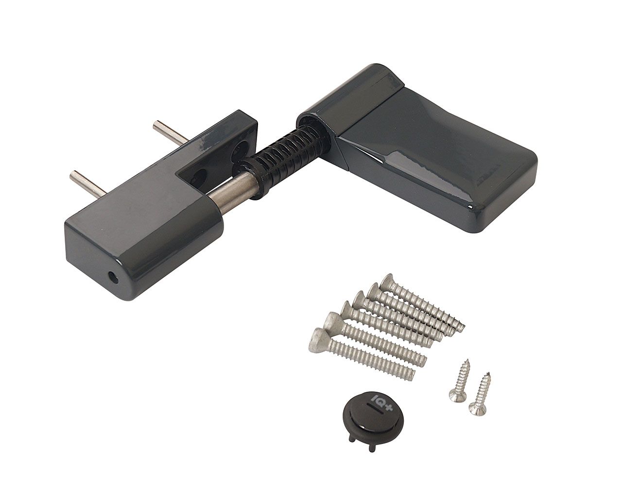 Петля дверная ELEMENTIS серия IQ-Plus 16-19 мм, Антрацит RAL7016. Рис. 1 Петля дверная ELEMENTIS серия IQ-Plus 16-19 мм, Антрацит RAL7016. Рис. 1