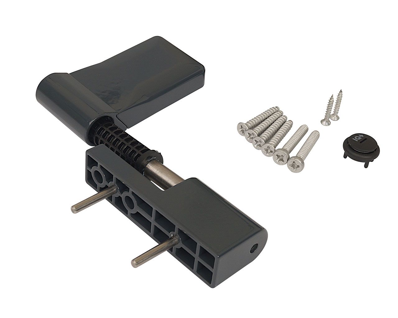 Петля дверная ELEMENTIS серия IQ-Plus 16-19 мм, Антрацит RAL7016. Рис. 3 Петля дверная ELEMENTIS серия IQ-Plus 16-19 мм, Антрацит RAL7016. Рис. 3