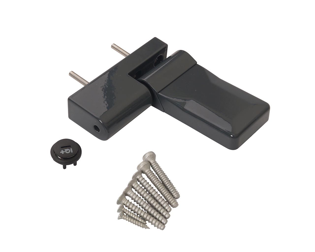 Петля дверная ELEMENTIS серия IQ-Plus 19-22 мм, Антрацит RAL7016. Рис. 1 Петля дверная ELEMENTIS серия IQ-Plus 19-22 мм, Антрацит RAL7016. Рис. 1