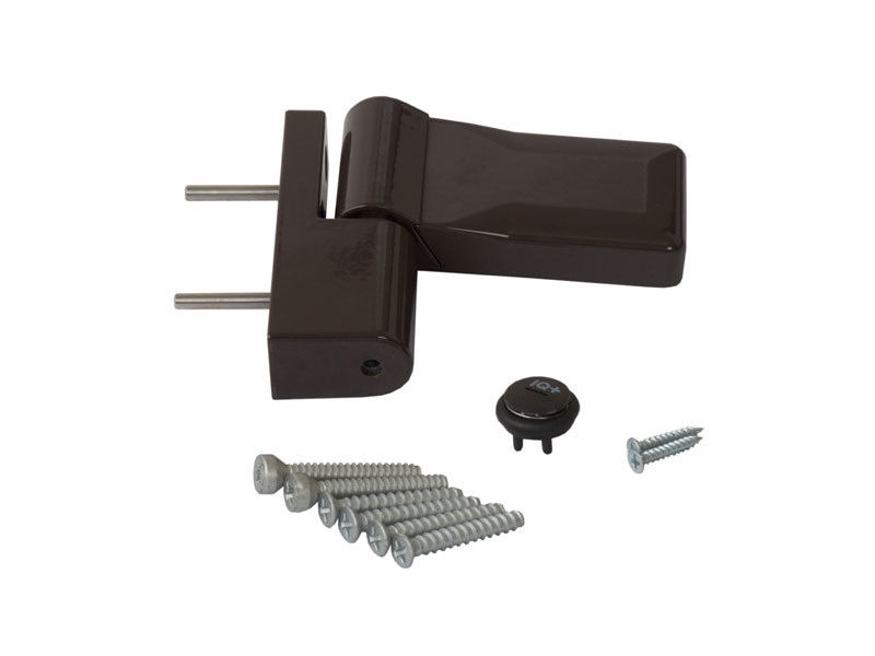 Петля дверная ELEMENTIS серия IQ-Plus 16-19 мм, Коричневый RAL8019. Рис. 1