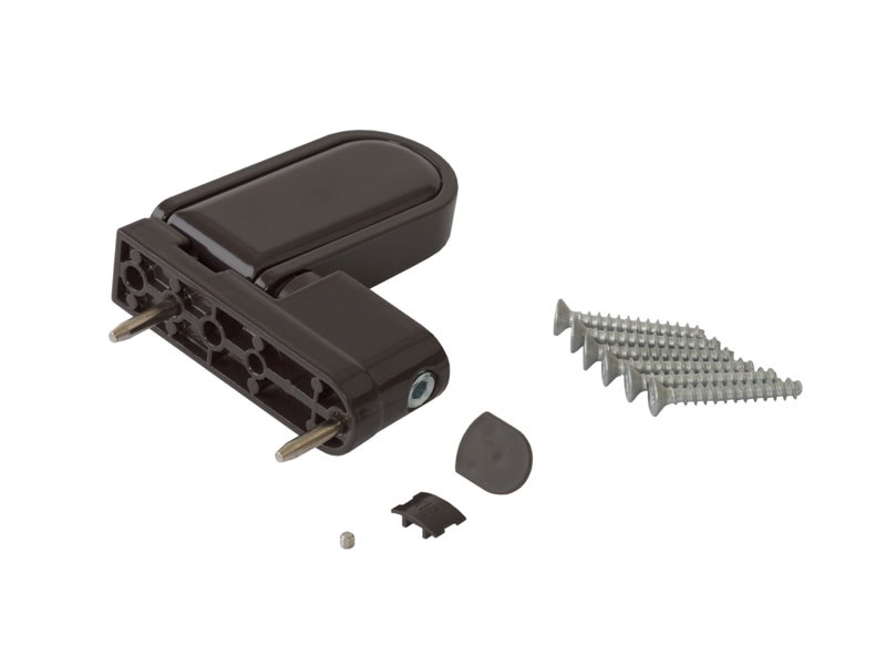 Петля дверная Elementis 16,7-18,4/90-31.5, Коричневый, RAL8019. Рис. 2 Петля дверная Elementis 16,7-18,4/90-31.5, Коричневый, RAL8019. Рис. 2