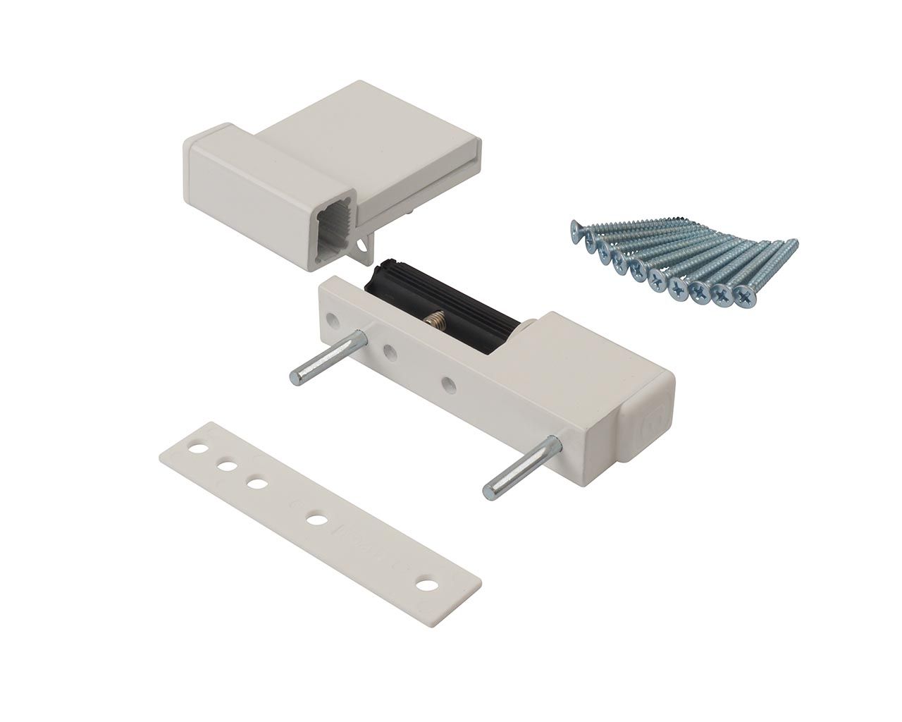 Петля дверная Elementis Compact, на 80кг., Белый RAL9016. Рис. 1 Петля дверная Elementis Compact, на 80кг., Белый RAL9016. Рис. 1