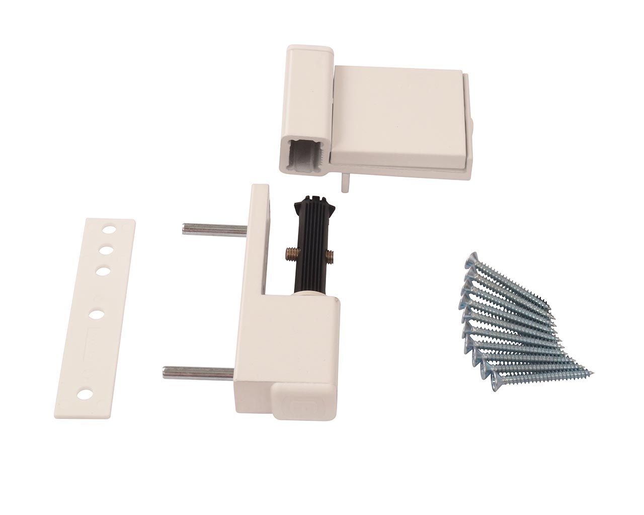 Петля дверная Elementis Compact, на 80кг., Белый RAL9016. Рис. 2