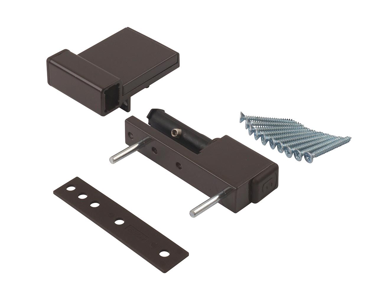 Петля дверная Elementis Compact, на 80кг., Коричневый RAL8019. Рис. 1 Петля дверная Elementis Compact, на 80кг., Коричневый RAL8019. Рис. 1