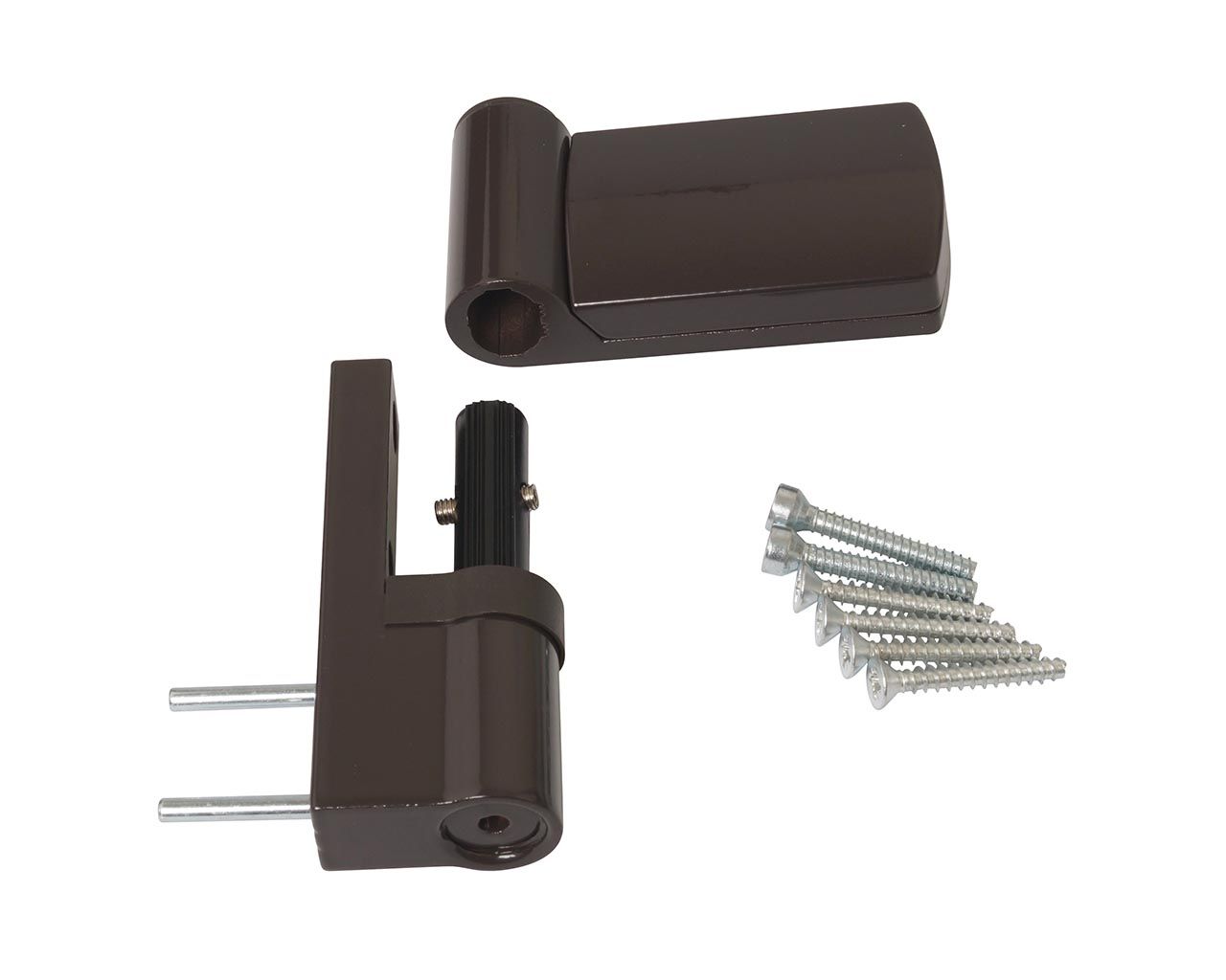 Петля дверная Elementis KTV-RT (15-20 мм), на 120кг., Коричневый, RAL8019. Рис. 2
