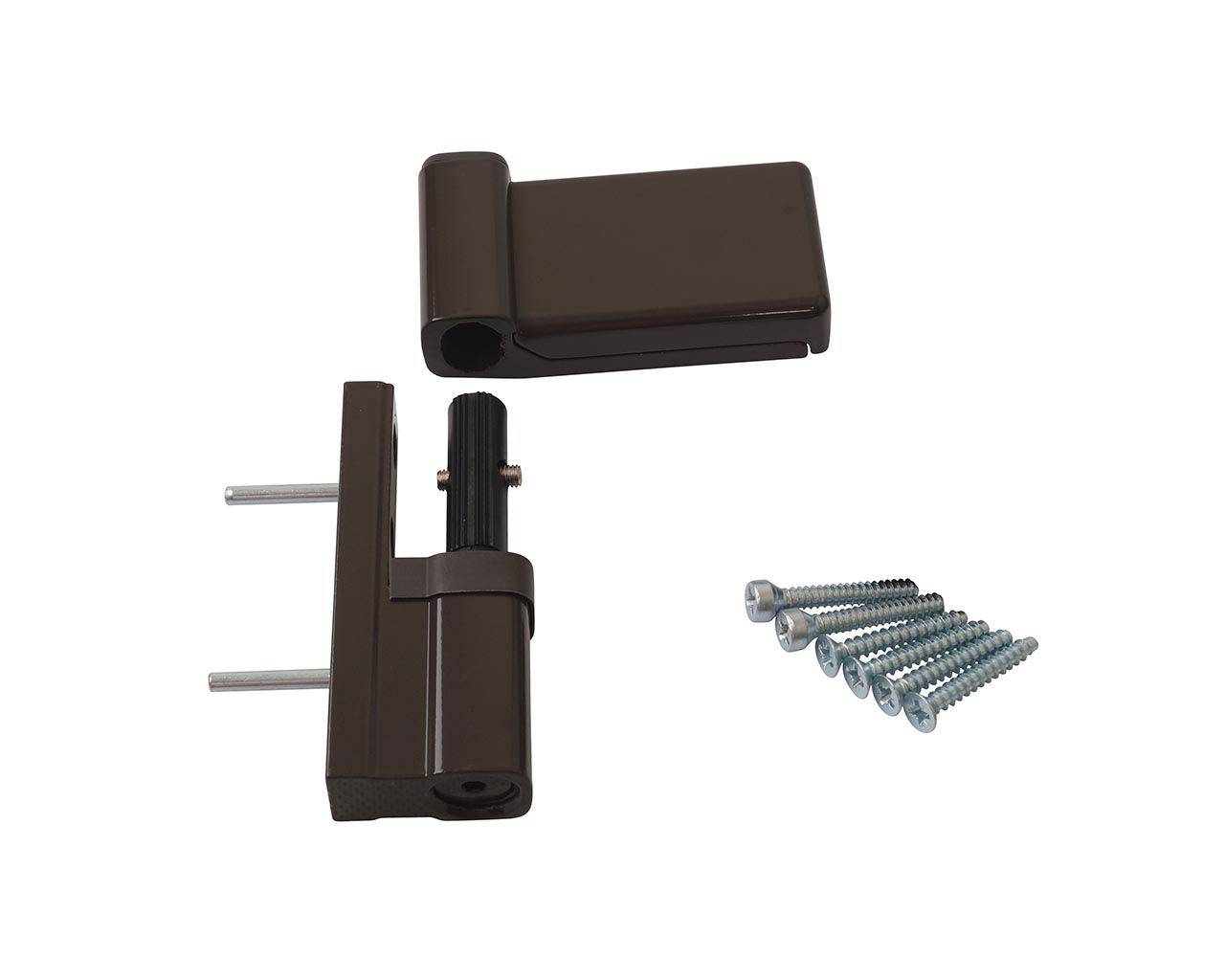 Петля дверная Elementis K-V (15-20 мм), на 120кг., Коричневый, RAL8019. Рис. 2 Петля дверная Elementis K-V (15-20 мм), на 120кг., Коричневый, RAL8019. Рис. 2