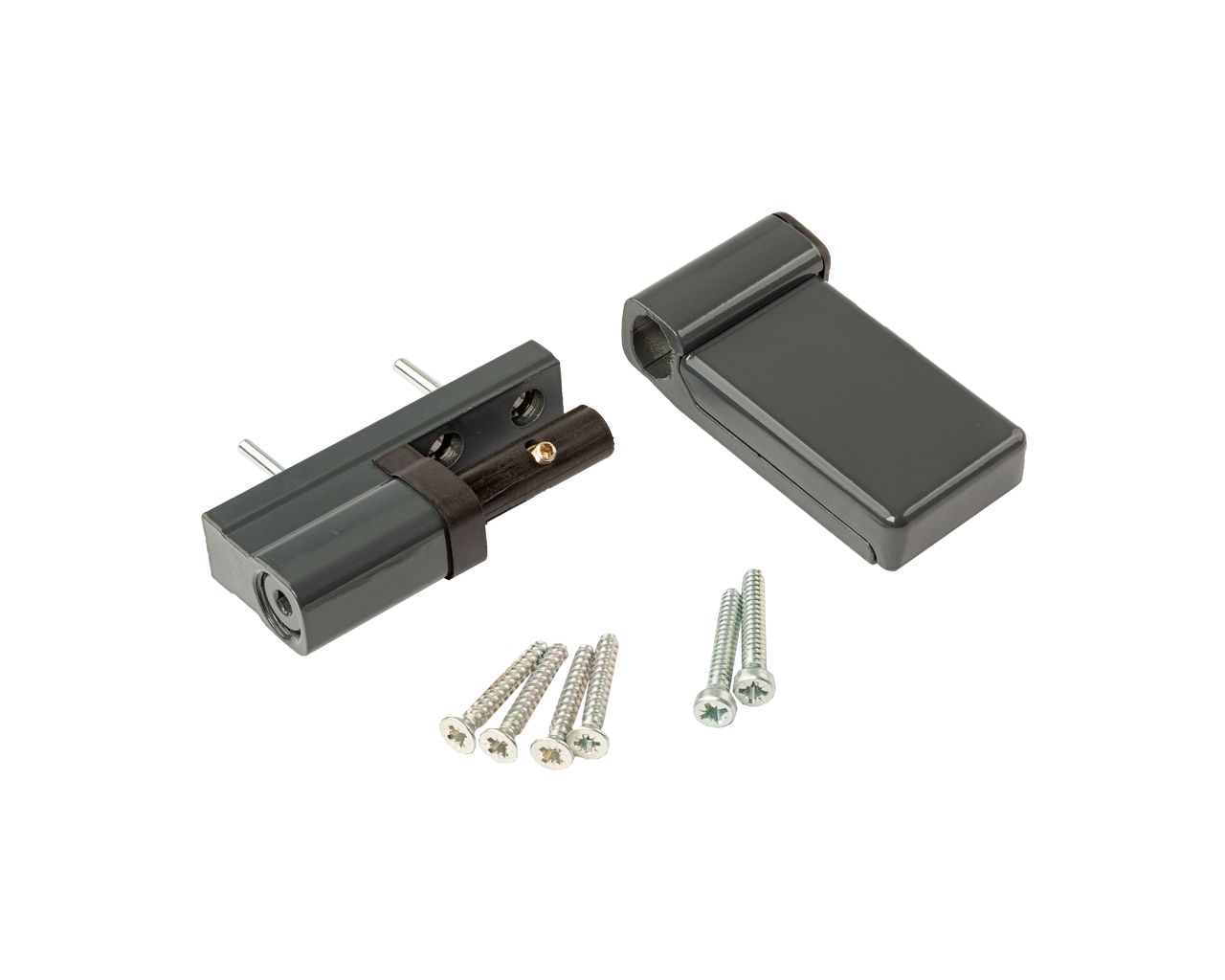 Петля дверная Elementis K-V (15-20 мм), на 120кг., RAL7016 антрацит. Рис. 1 Петля дверная Elementis K-V (15-20 мм), на 120кг., RAL7016 антрацит. Рис. 1