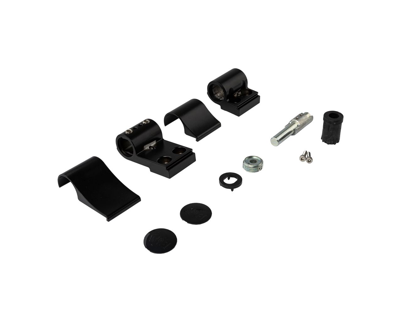 Петля JOCKER ALU 2SK 2-х секционная, м/о 67мм., RAL9005M, черная мат.. Рис. 1