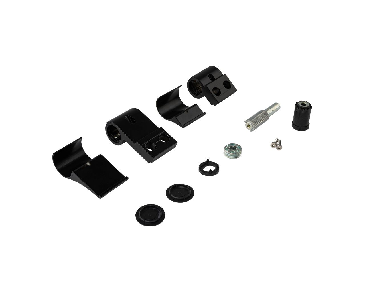 Петля JOCKER ALU 2SK 2-х секционная, м/о 67мм., RAL9005M, черная мат.. Рис. 2