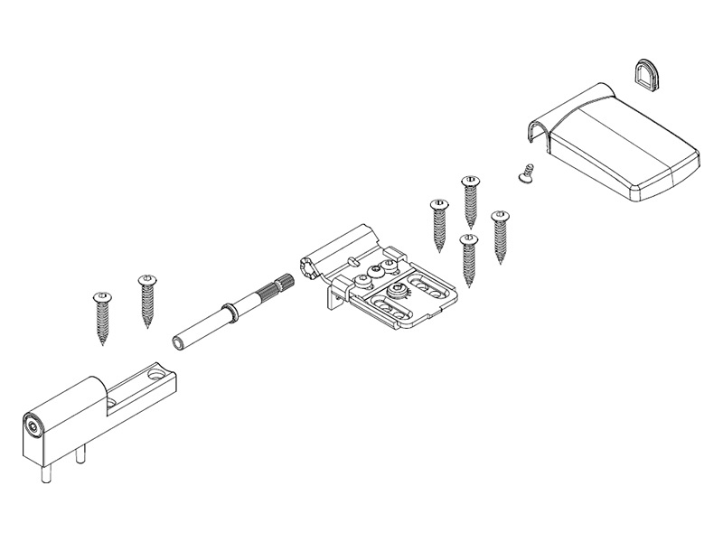 Петля дверная MACO T120P RH18 Белый RAL 9016 (в 1-й коробке 3 петли).. Рис. 2 Петля дверная MACO T120P RH18 Белый RAL 9016 (в 1-й коробке 3 петли).. Рис. 2