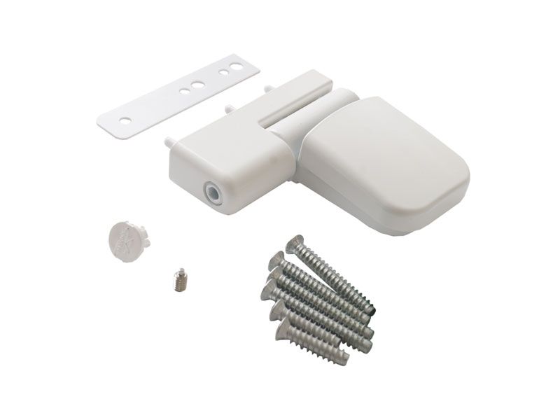 Петля дверная Maxbar 89NN, 16,5-19 мм, Белый RAL9016. Рис. 3