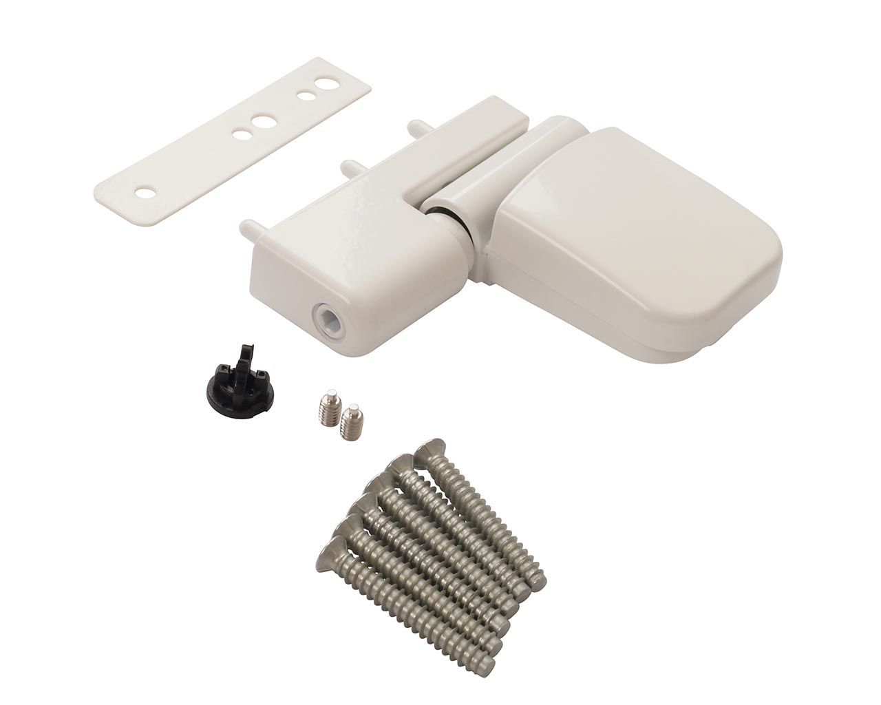 Петля дверная Maxbar 89NN, 16,5-19 мм, Белый RAL9016. Рис. 2